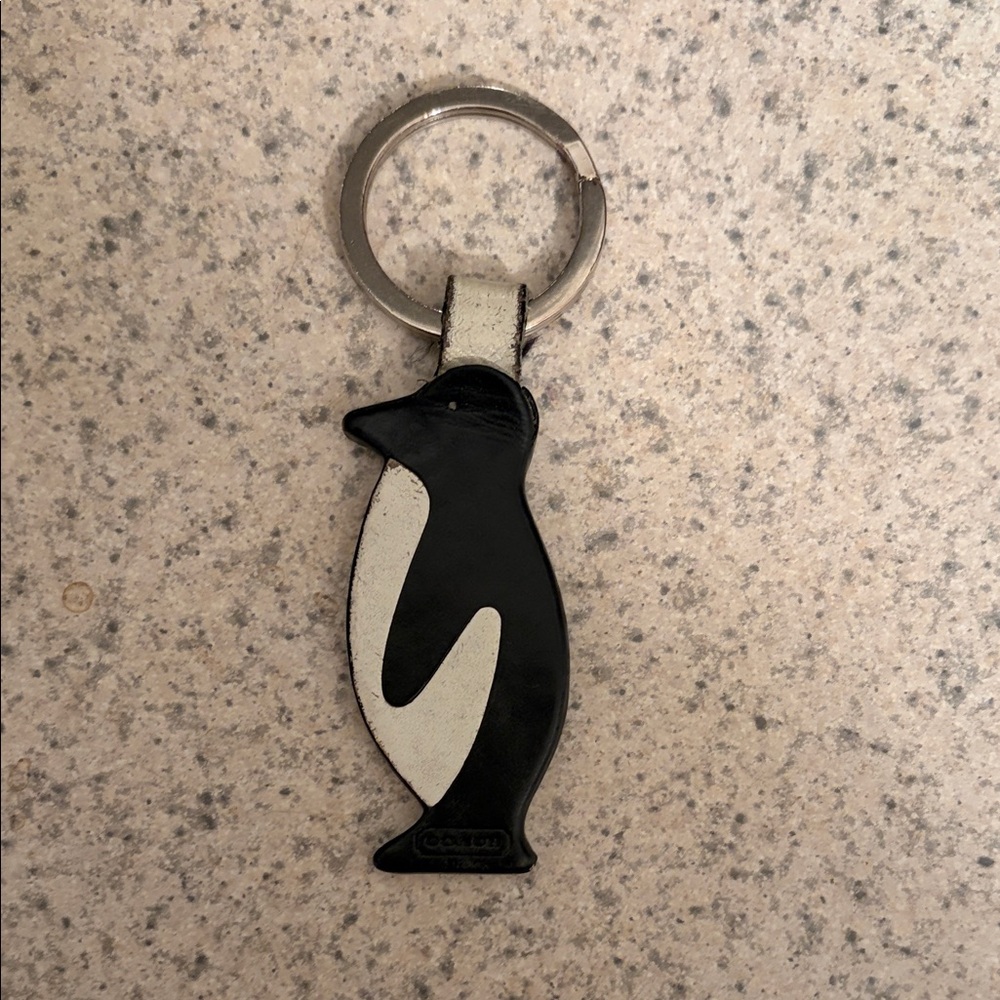 Coach Penguin Keychain